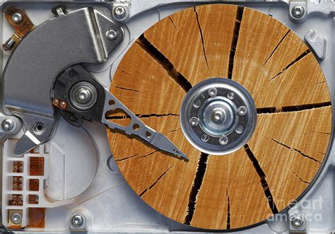 Very Old Hard Disc Photograph By Michal Boubin