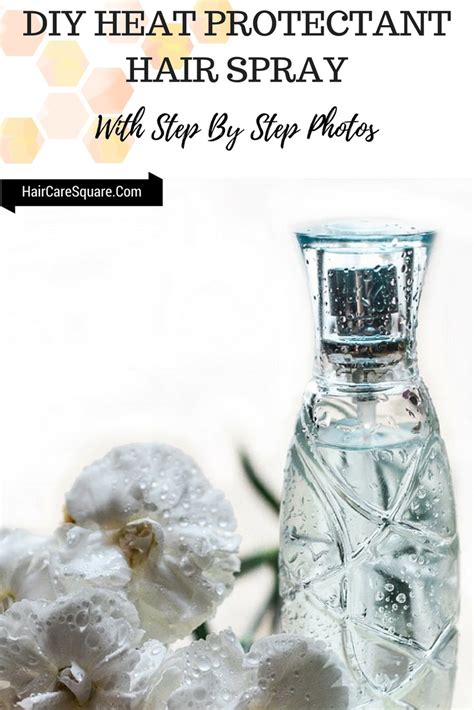 A heat protectant, as its name suggests, protects your hair from this heat. DIY Heat Protectant Hair Spray WITH STEP BY STEP PHOTOS