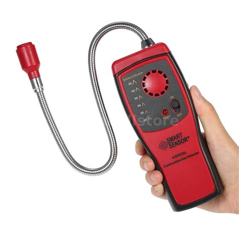 Portable Combustible Natural Gas Propane Leak Detector Tester Leakage
