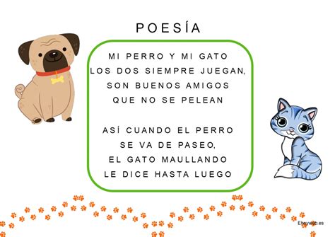 Tarea 107 PoesÍa Mi Perro Y Mi Gato Ehoywebes