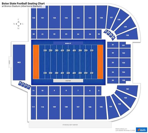 Boise State Football Stadium Seating Chart Stadium Seating Chart