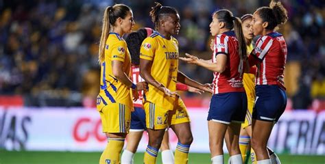 Liga Mx Femenil Chivas Le Empat A Tigres En El Universitario