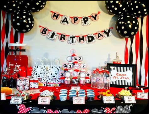 101 Dalmatians Birthday Party1205212 960×741 Pixels Puppy Party
