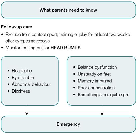 Racgp Concussive Head Injury In Children And Adolescents