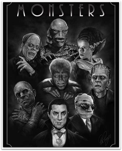 Classic Monster Movies Classic Horror Movies Classic Monsters Horror Movie Characters Horror
