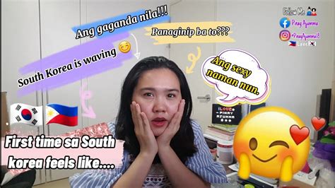 Pinay Sa Busan First Time Sa South Korea Feels Like Woooow My Experienced Youtube