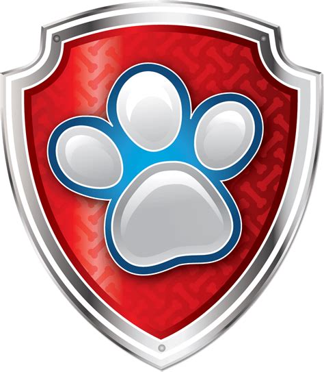 Patrulha Canina Escudo Limpo Paw Patrol Logo Png Full Size Png Down