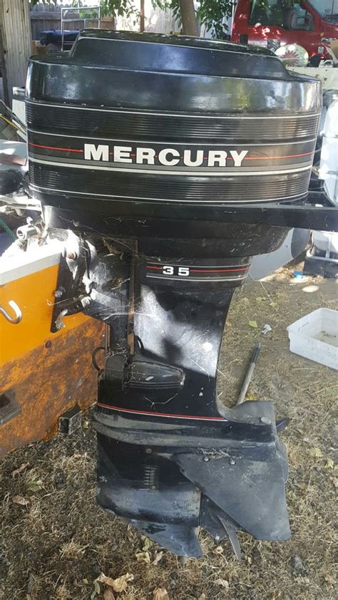 35hp Mercury Outboard Motor For Sale In Sacramento Ca Offerup