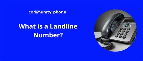 What Is A Landline Number How To Get One Today