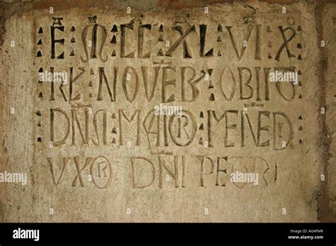 Ancient Latin Font