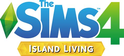 The Sims 4 Island Living Official Logo Box Art Icon And Renders