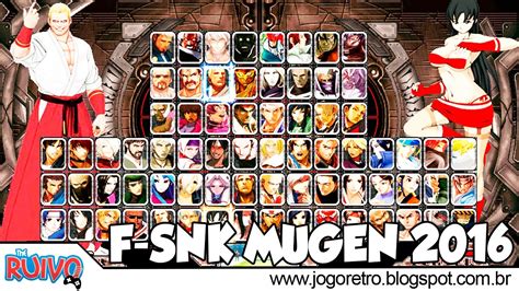 F Snk Fighting Spirit Mugen Kof Street Fighter Last Blade Guilty