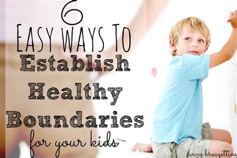 6 Easy Ways To Set Boundaries With Kids