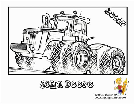 John Deere Coloring Sheets Coloring Pages