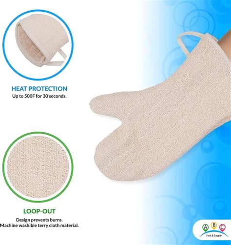 Dropship 72 Pack Terry Cloth Mitts 13 Industrial Oven Mitts For Heat