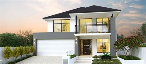 The Hamersley Two Storey Home Design Webb And Brown Neaves 12m