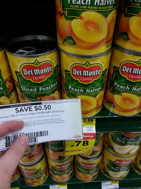 Free Del Monte Canned Fruit At Farm Fresh