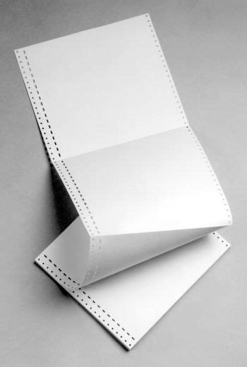 Fan Fold Computer Paper Braille Computer Paper Paper