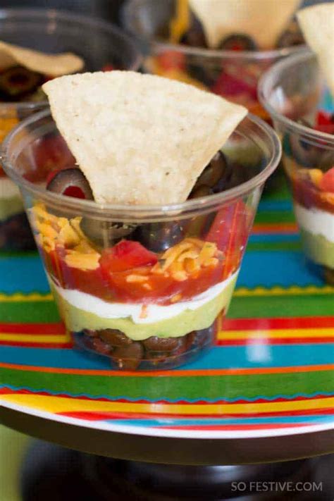 7 Layer Dip Bean Dip Cinco De Mayo Recipe So Festive