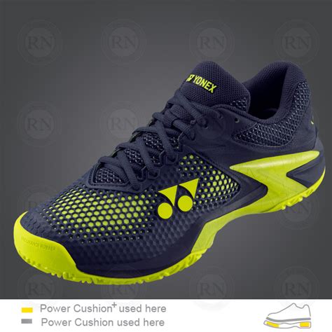 Yonex Power Cushion Eclipsion 2 Tennis Shoes Navyyellow Calgary