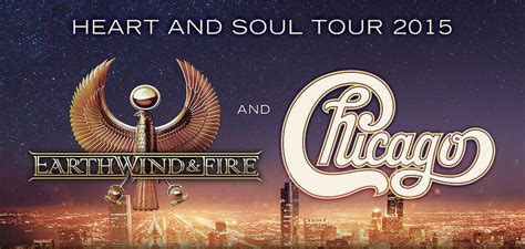 Earth Wind And Fire And Chicago The Band Heart And Soul Tour Tickets