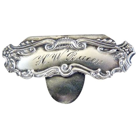 We did not find results for: Antique Art Nouveau sterling silver money clip engraved from victoriascurio on Ruby Lane