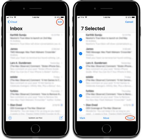 Ios How To Delete Ios Mail All At Once The Mac Observer
