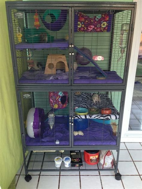 Diy Ferret Cage Inspirational Well Look At That A Cage Made Out Of A