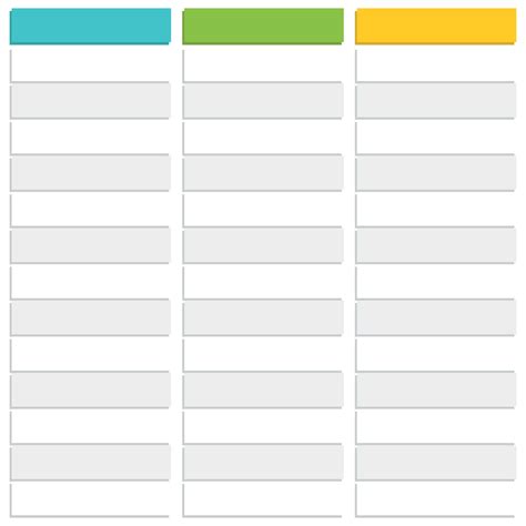 Free Printable 3 Column Spreadsheet PRINTABLE TEMPLATES