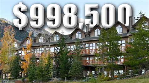 Mountain Townhome Canmore Real Estate Youtube