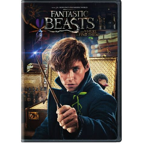 Fantastic Beasts And Where To Find Them Dvd Walmart Exclusive