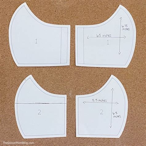 How To Make A Diy Cloth Face Mask From A T Shirt Free Pattern In