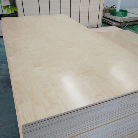 18mm White Birch Wood Veneer Commercial Plywood From China Manufacturer