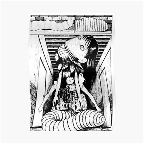 Junji Ito Posters Redbubble