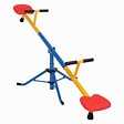 Kids Outdoor Rotating Seesaw, 360 Degree Spinning Safe Seesaw w/ Sturdy ...