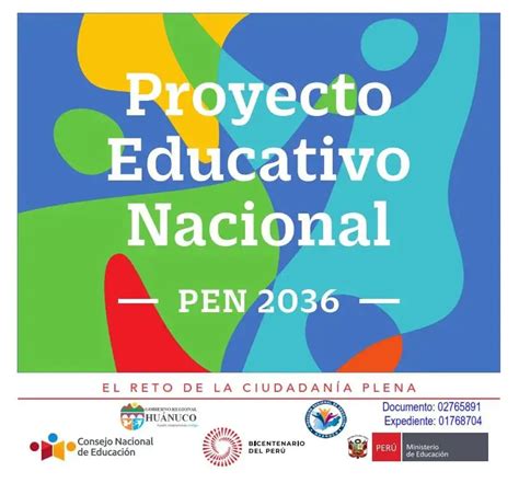 Proyecto Educativo Nacional Pen 2036 Materiales Didacticos