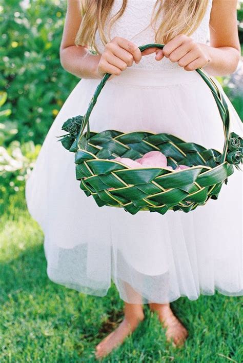 50 Lovely Flower Girl Basket Ideas To Try Weddingomania