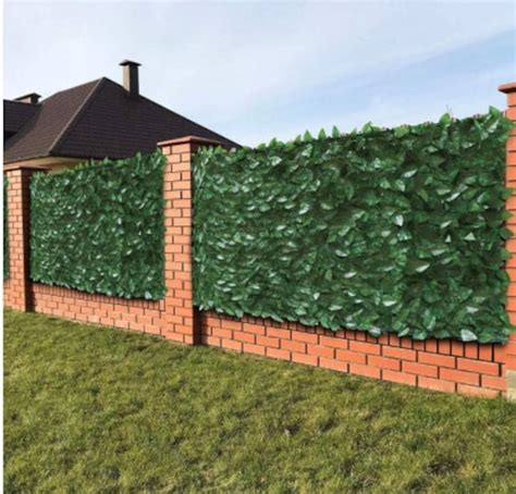 39 X 118 Faux Ivy Privacy Fence Screen Artificial Etsy