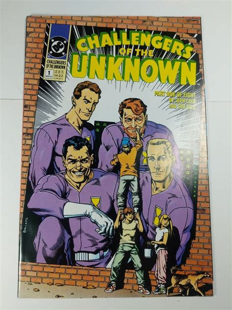 Challengers Of The Unknown 1 Of 8 Vf 1991 Dc Comics C134a Comic