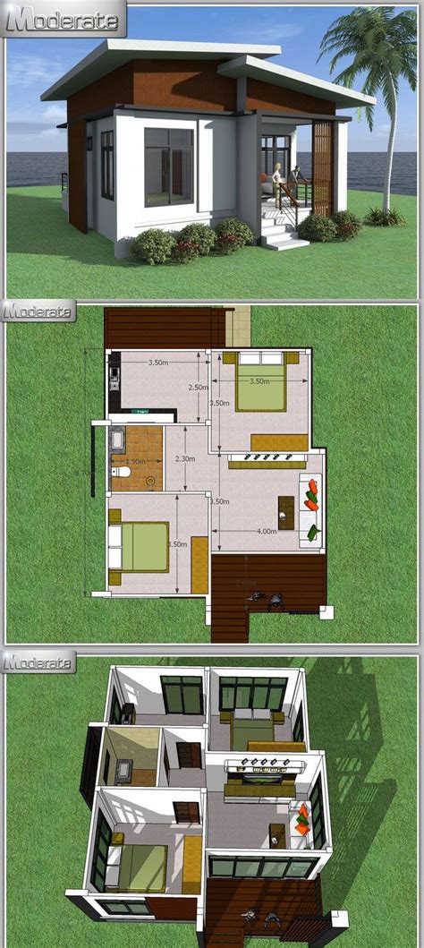 2 Bedroom Tiny House Plan Making The Most Of A Small Home House Plans