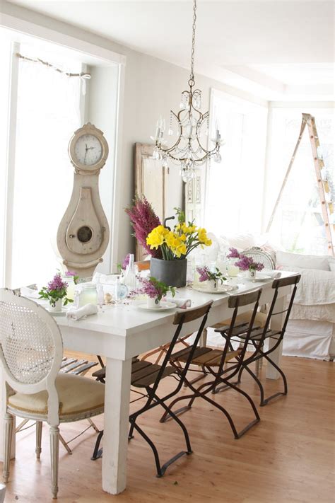 23 Stunning Shabby Chic Dining Room Design Ideas