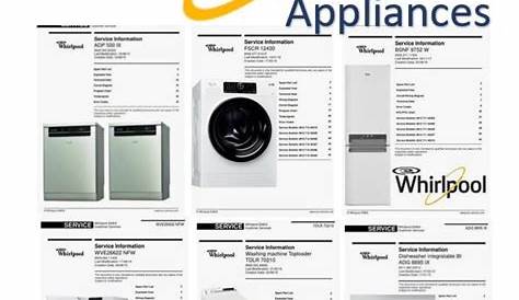 Whirlpool Appliances Service Manuals. Choose from 1000+ models! | Whirlpool dishwasher