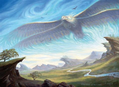 Aetherstorm Roc Mtg Art By Scott Murphy Fantasy Landscape Mythical