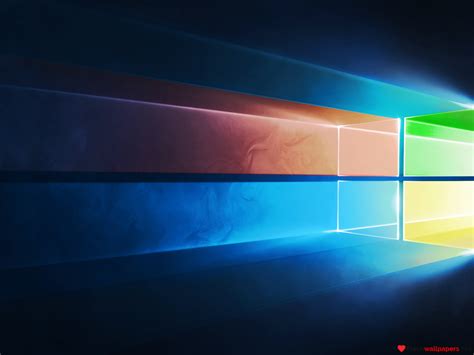 Free Download Windows 10 Logo Wallpaper Windows 10 Official In Four