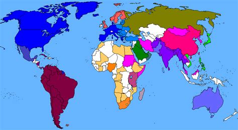 Map Of The World 2060 Global Alliances By Aeromaxx On Deviantart