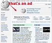 Wikipedia Runs Ads Highlighting Their No-Ad Policy | TechCrunch
