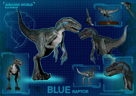 Artstation Blue The Raptor Jurassic World