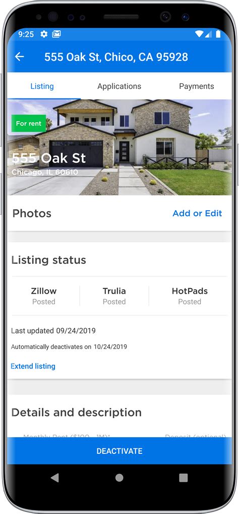 Zillow Rental Manager Mobile App Zillow