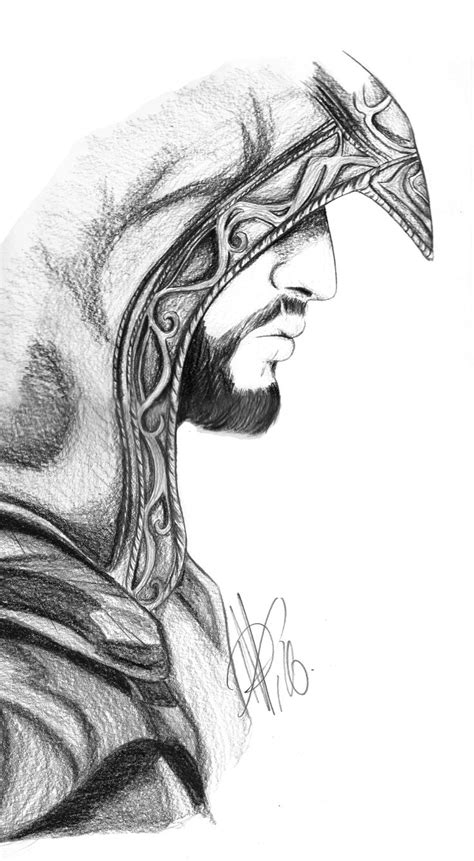 Ezio Auditore Da Firenze Marvel Art Drawings Avengers Drawings