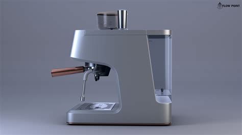 Cafe Bellissimo Coffee Maker 3d Model By Flowpoint